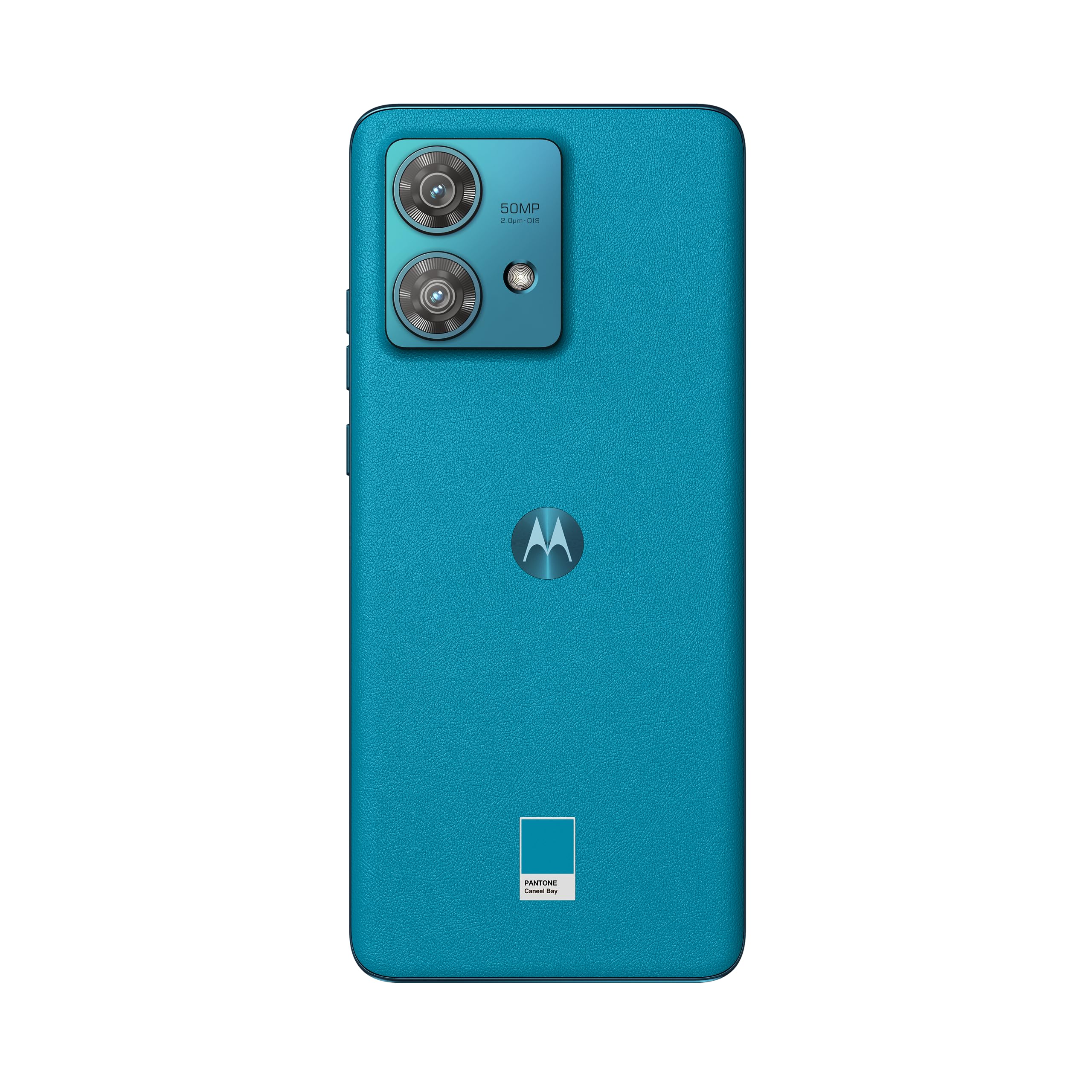 Motorola Edge 40 Neo 12Go 256Go, écran 6,5", Batterie 5000 mAh, Smartphone débloqué 5G Bleu Caneelbay, Chargeur, câble USB et Coque de Protection