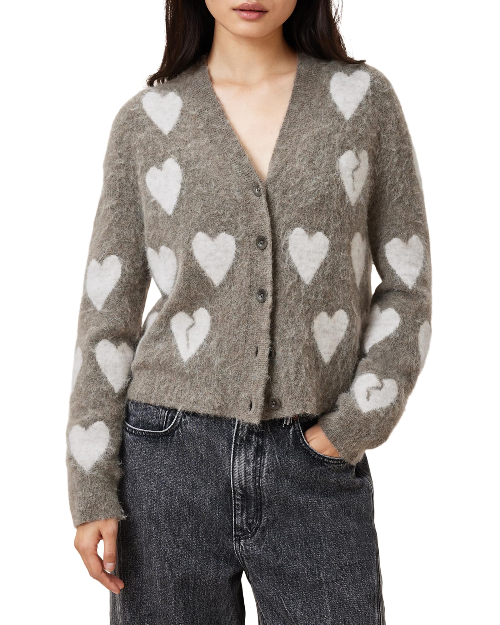 AllSaints Womens Amora Cardigan