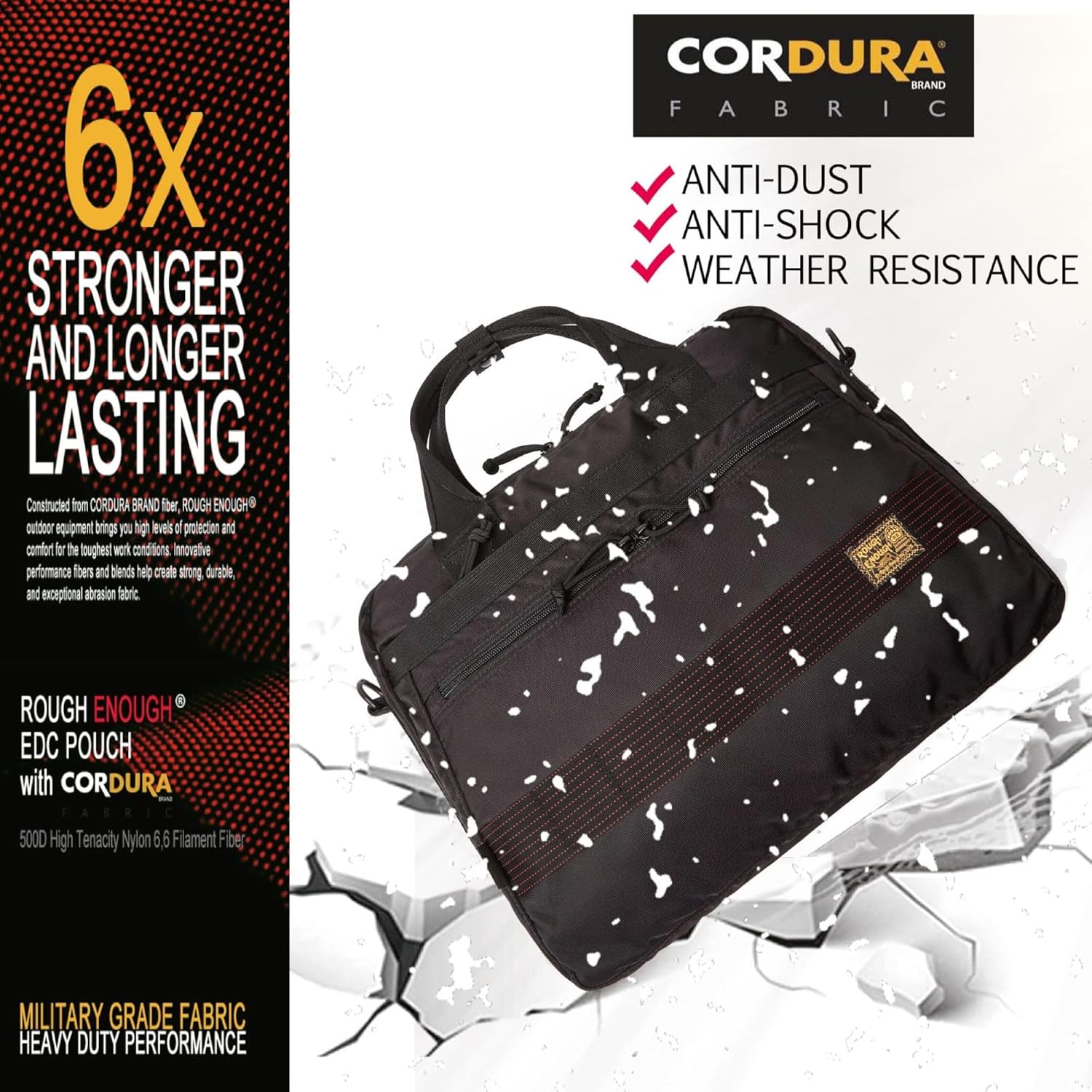 Rough Enough 16 Zoll Laptop Sleeve: Die perfekte Reise- und Bustaktasche für Stil und Schutz!