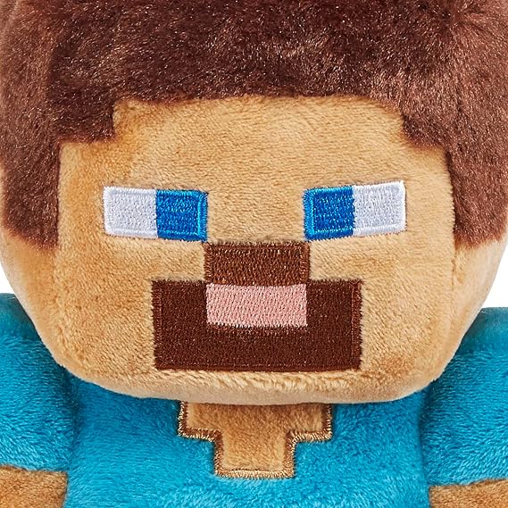 Minecraft Basic Plush Character Soft Dolls, Video Game-Inspired Collectible Toy Gifts for Kids & Fans Ages 3 Years Old & Up