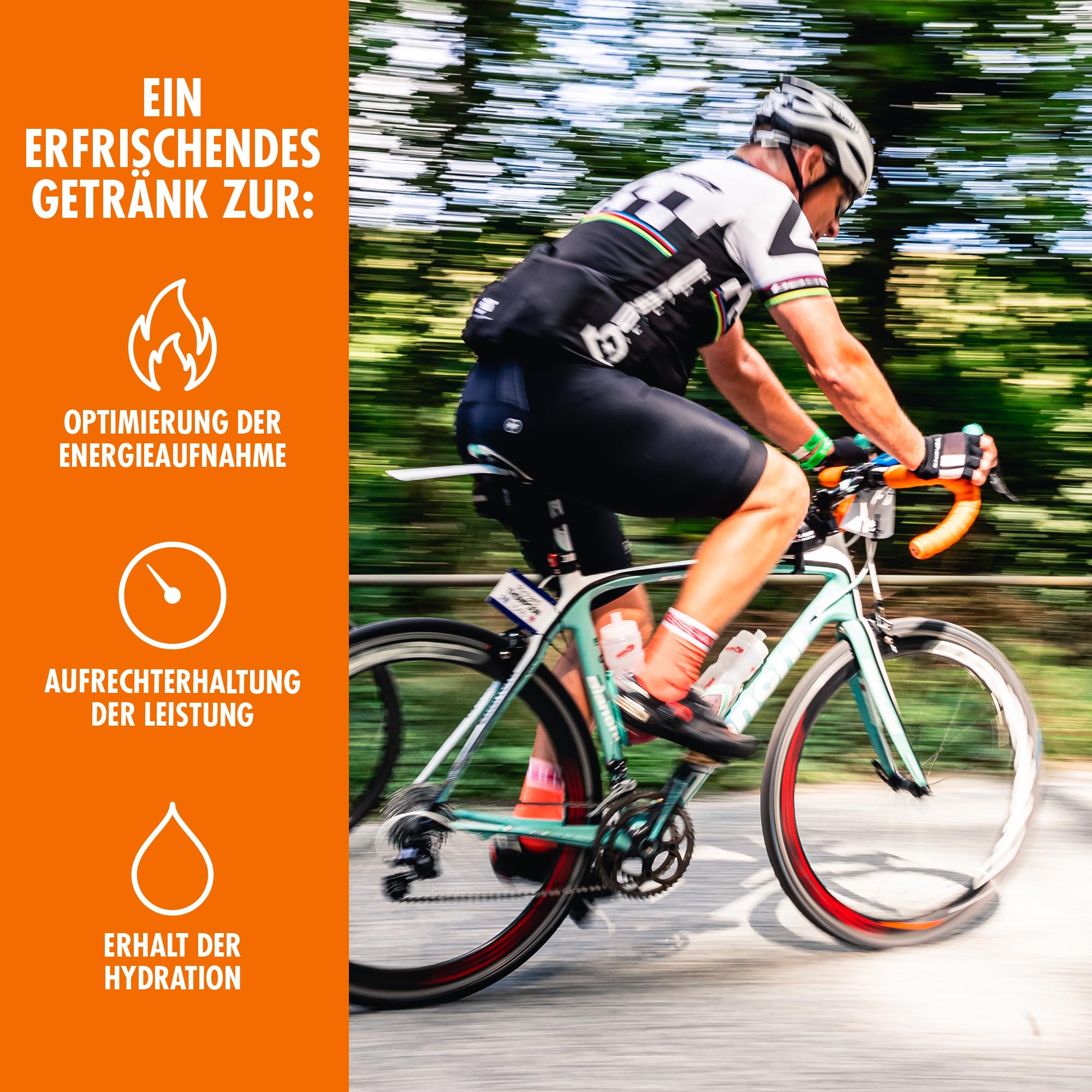 HIGH5 Sport Energy Drink - Isotonisches Getränkepulver mit Electrolytes - Kohlenhydrate Pulver & Elektrolyt Pulver für Endurance und Hydration - Natürliche Aromen, Vegan (Orange, 2,2kg, 46 Portionen)