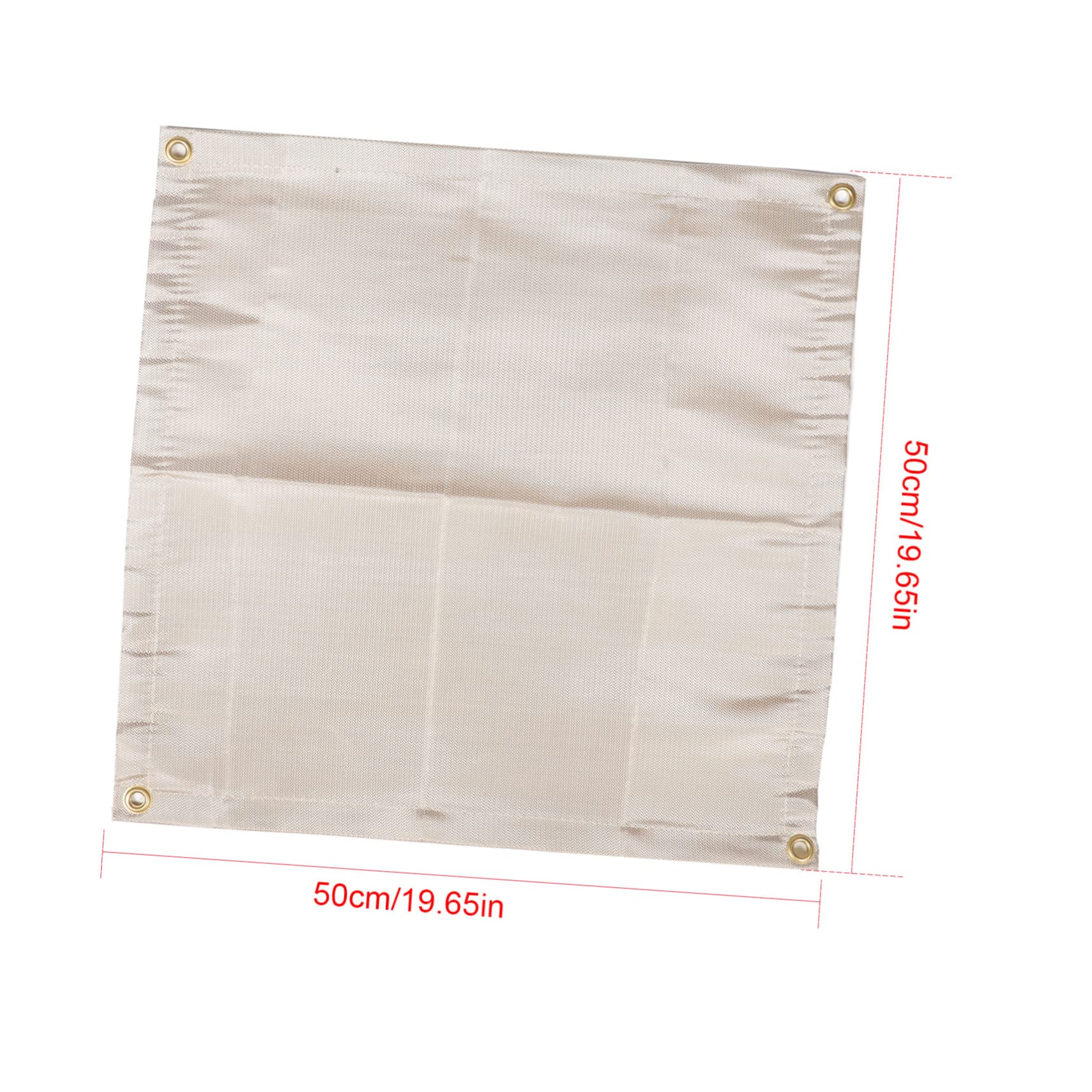 Holibanna Fire Blanket BBQ for Under Grill Fireproof Mats Fire Suppression Blanket Portable Outdoor Mat