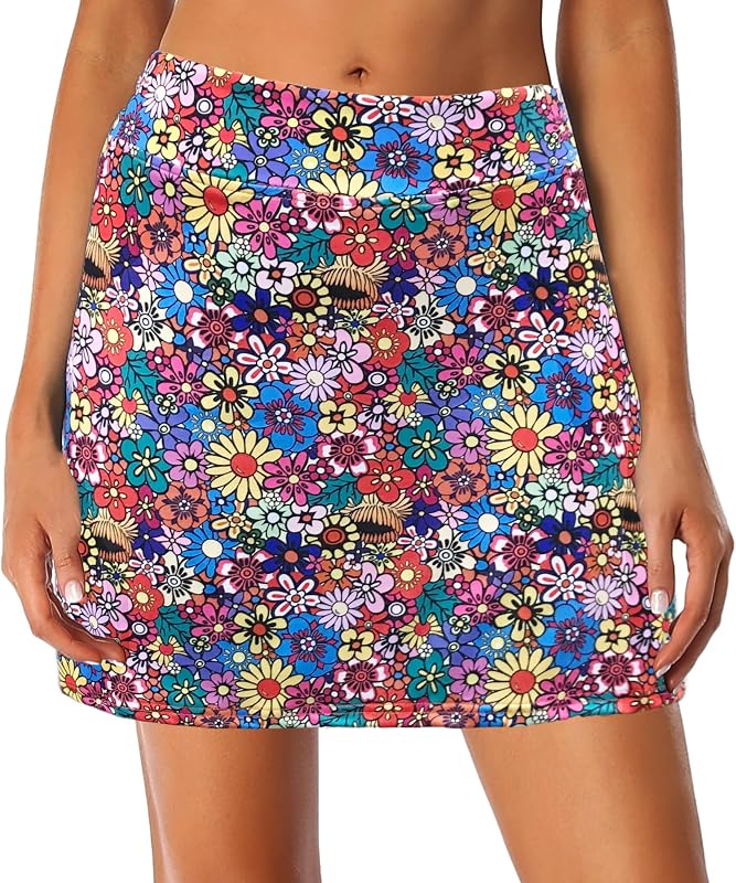 pollera de tenis ligera Oyamiki Active Athletic Skort para mujer perfecta para entrenamientos de running y deportes de golf