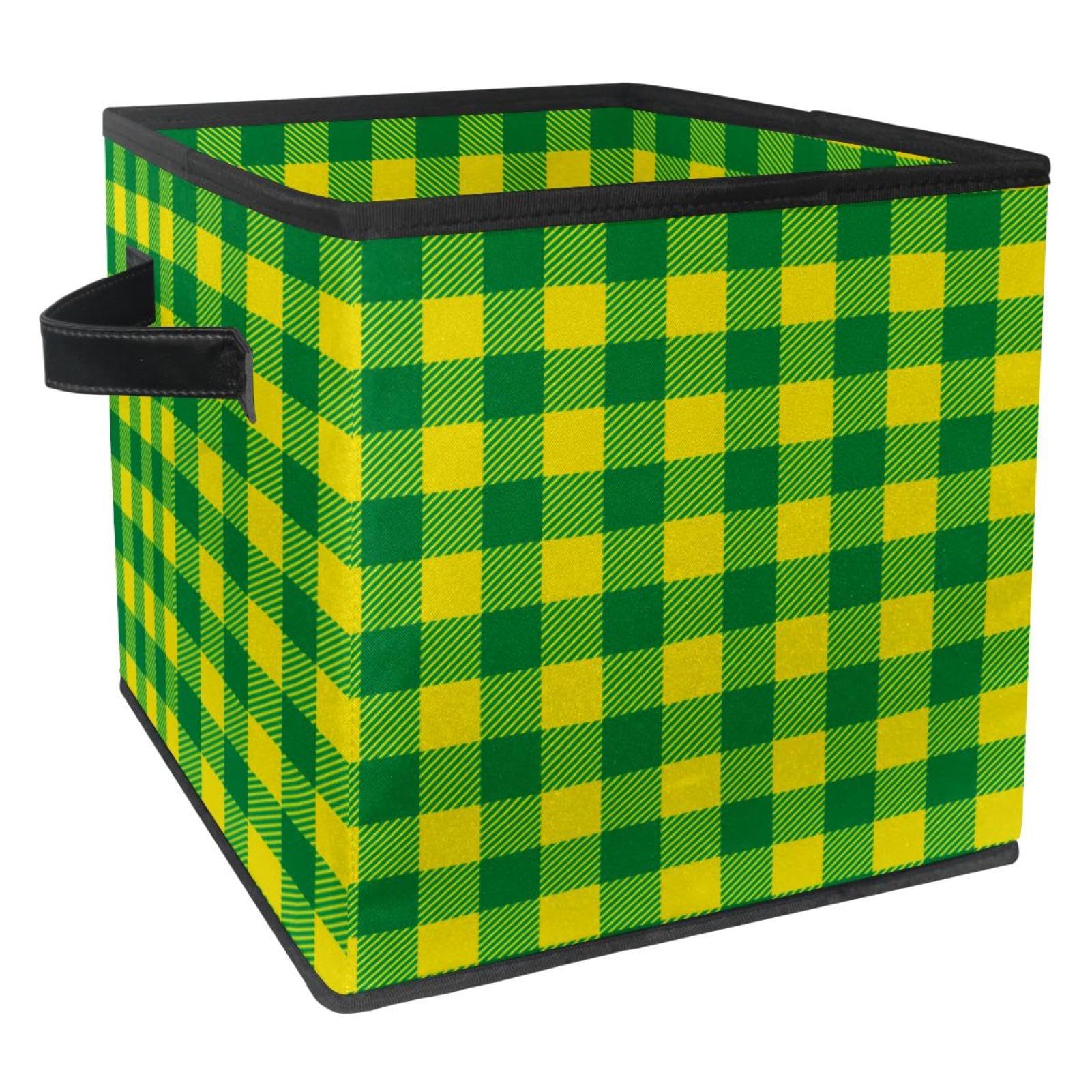 Boîte de rangement pliable en tissu cube pour vêtements et jouets de maison