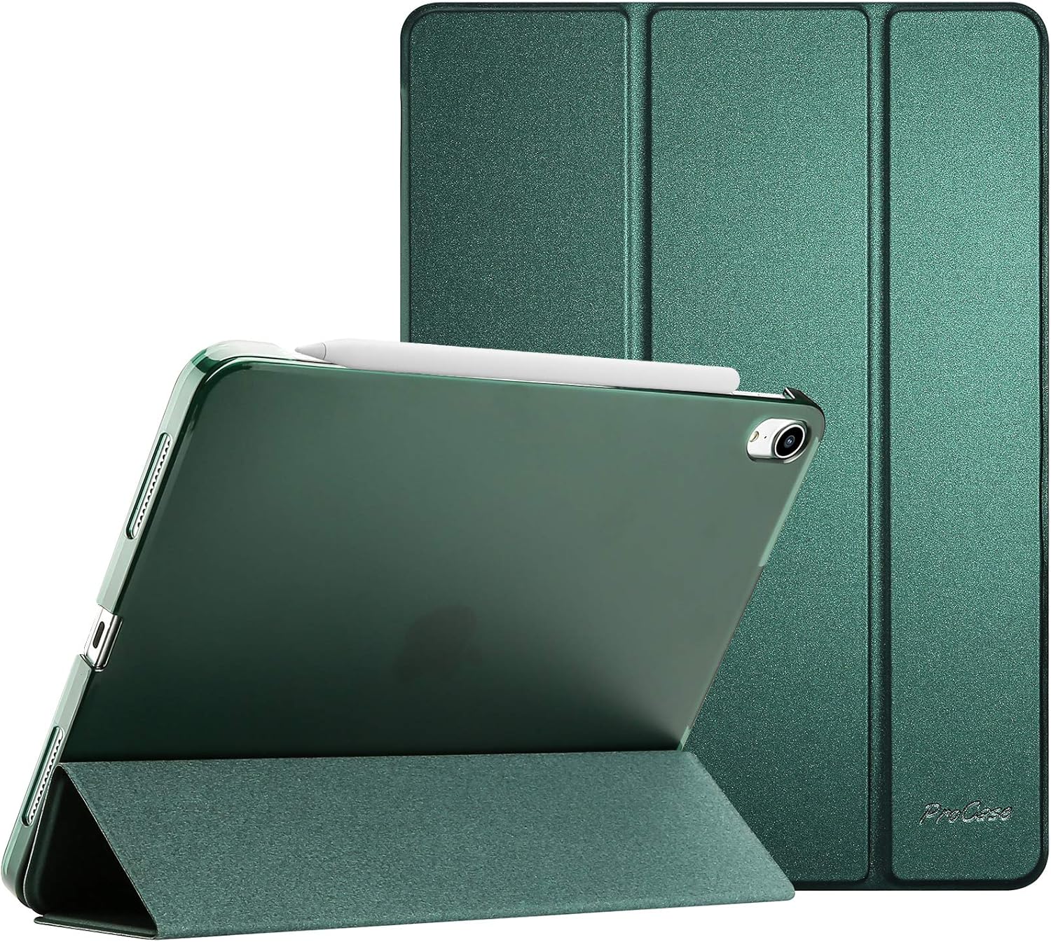 ProCase iPad Air 5th Gen 2022 / iPad Air 4th 2020 10.9 Inch Case Bundle with 2 Pack iPad Air 5 2022 / Air 4 2020 Screen Protector