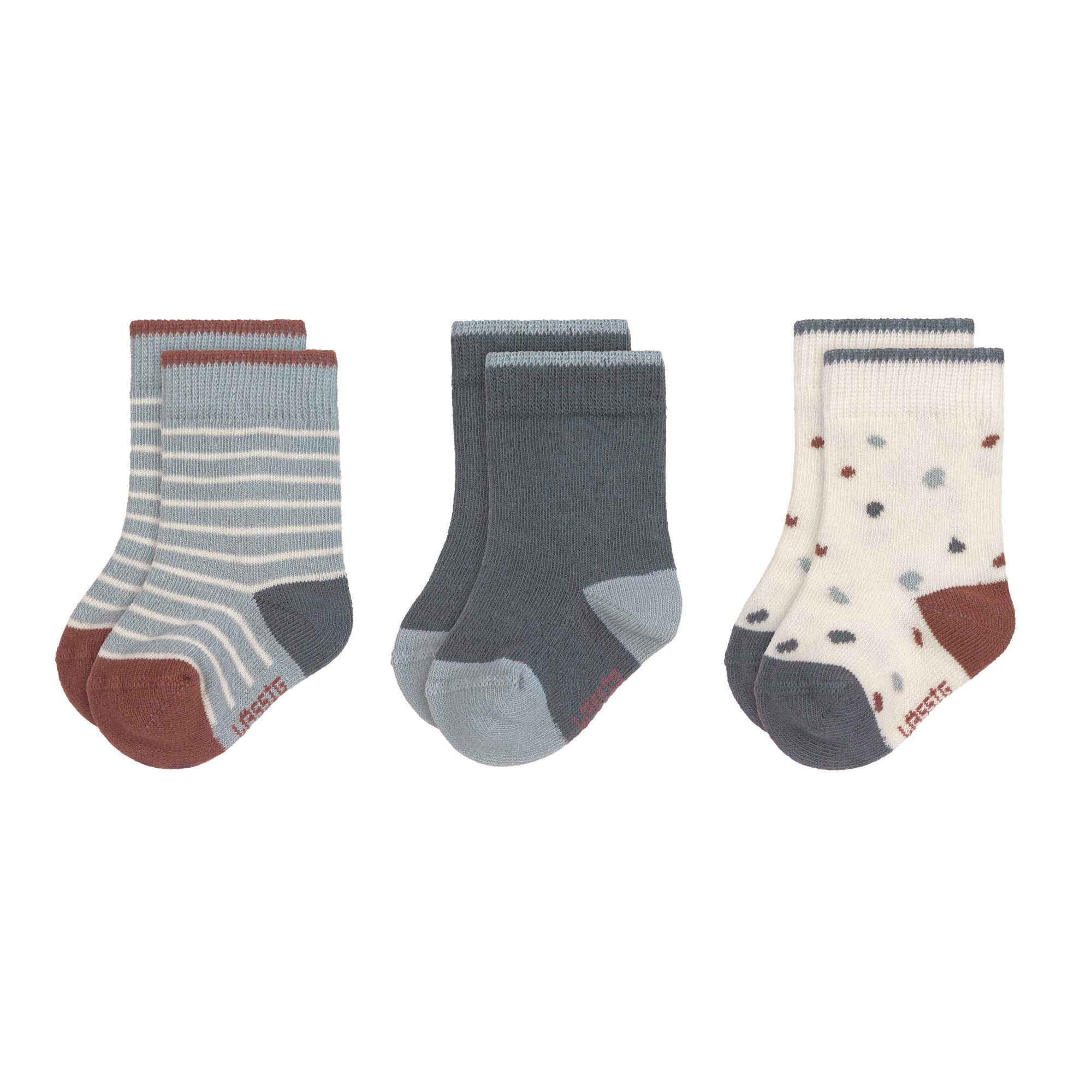LÄSSIG Unisex Kids Sheep blue Socks, opacity, Blue, 14