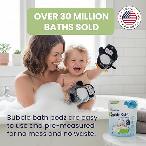 Miniatura 3 de TruKid Bath Baby Essentials, juego de cuidado de la piel para niños, baño de burbujas para niños, loción de lavado sin fragancia, protector solar y