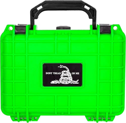 Miniatura 4 de Eylar Don't Tread On Me 8" Small Gear Hard Case, impermeable, a prueba de polvo, a prueba de golpes con espuma - externo 8.12" x 6.56" x 3.56"