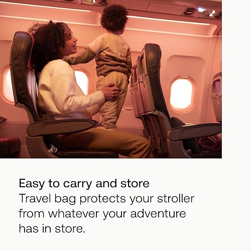 Miniatura 3 de Bugaboo Bolsa de transporte de mariposa cochecito de mariposa - Fácil para viajar o almacenar - Negro