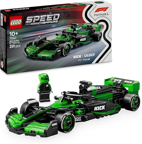 LEGO Speed Champions KICK Sauber F1 Team C44 Race Car Toy…