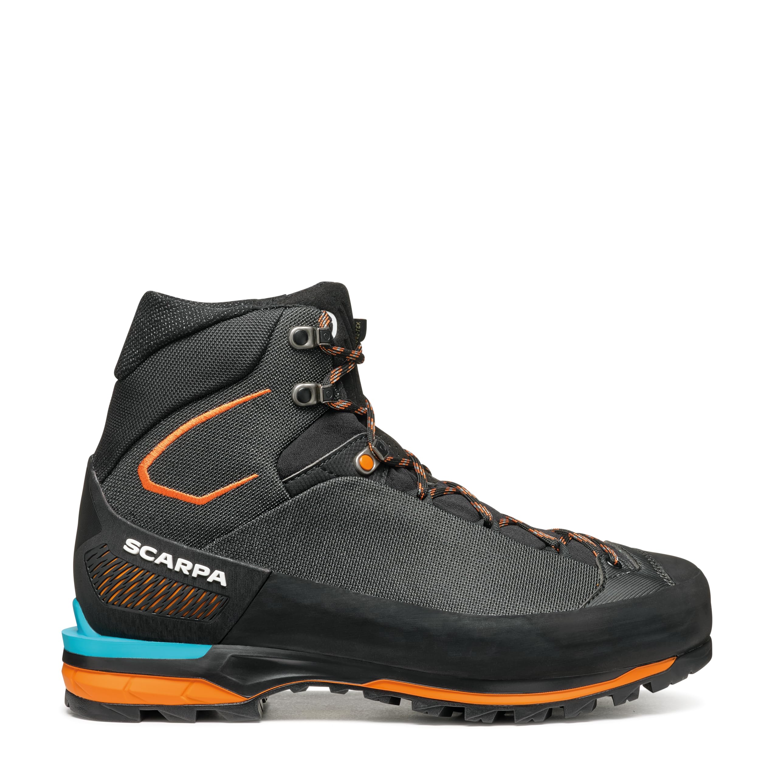 Scarpa Bergschuhe Zodiac Tech LT GTX wasserdichte und bedingt steigeisenfeste Bergstiefel mit griffiger Laufsohle