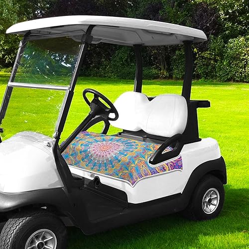 Miniatura 5 de Fundas de asiento para carrito de golf, manta de toalla de asiento de carrito de golf, adecuada para Yamaha, EZGO, Club Cars, Icon y más carrito de