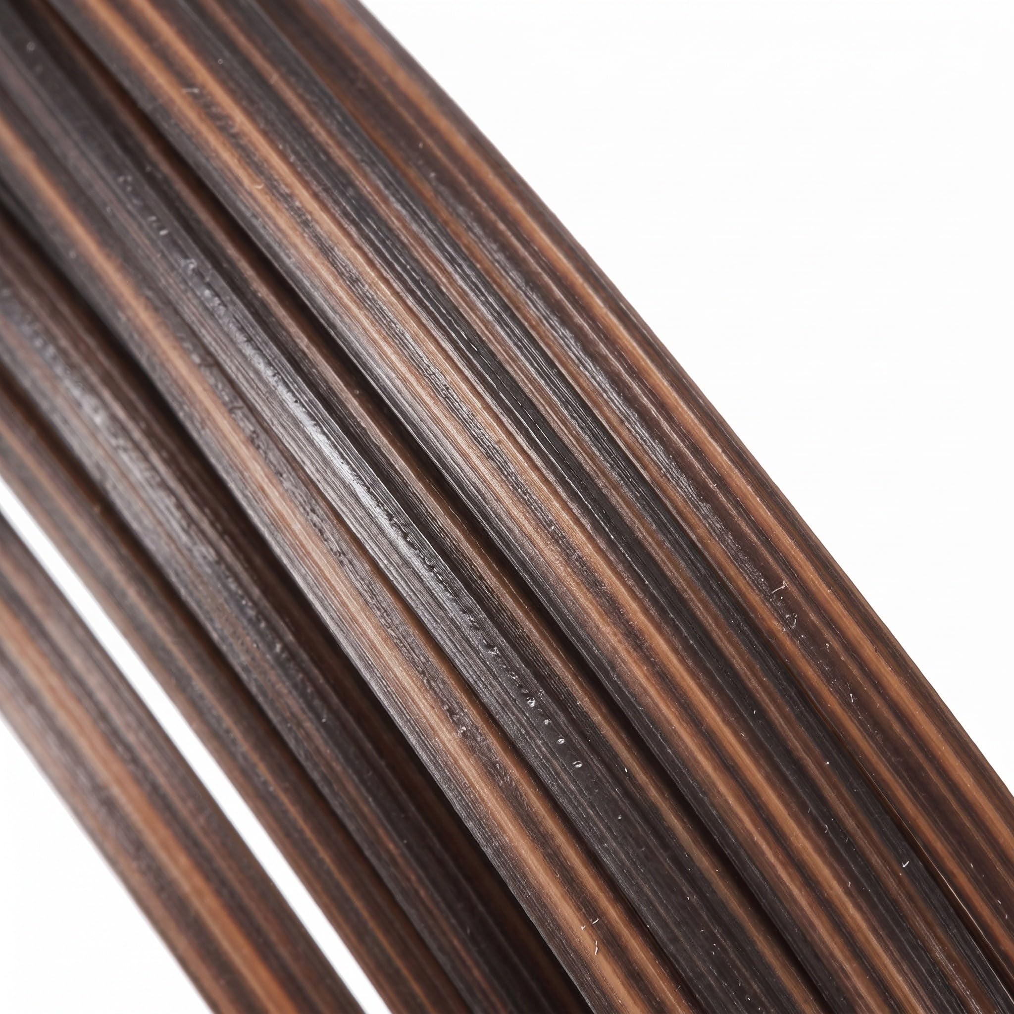ERINGOGO 2 Pezzi Strisce di Rattan Pe per Riparazione Vimini Esterno,