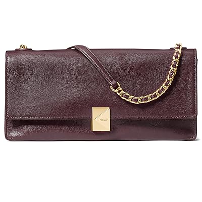 Kate Spade New York Deco Fine Grain Leather Soft Shoulder Bag Women