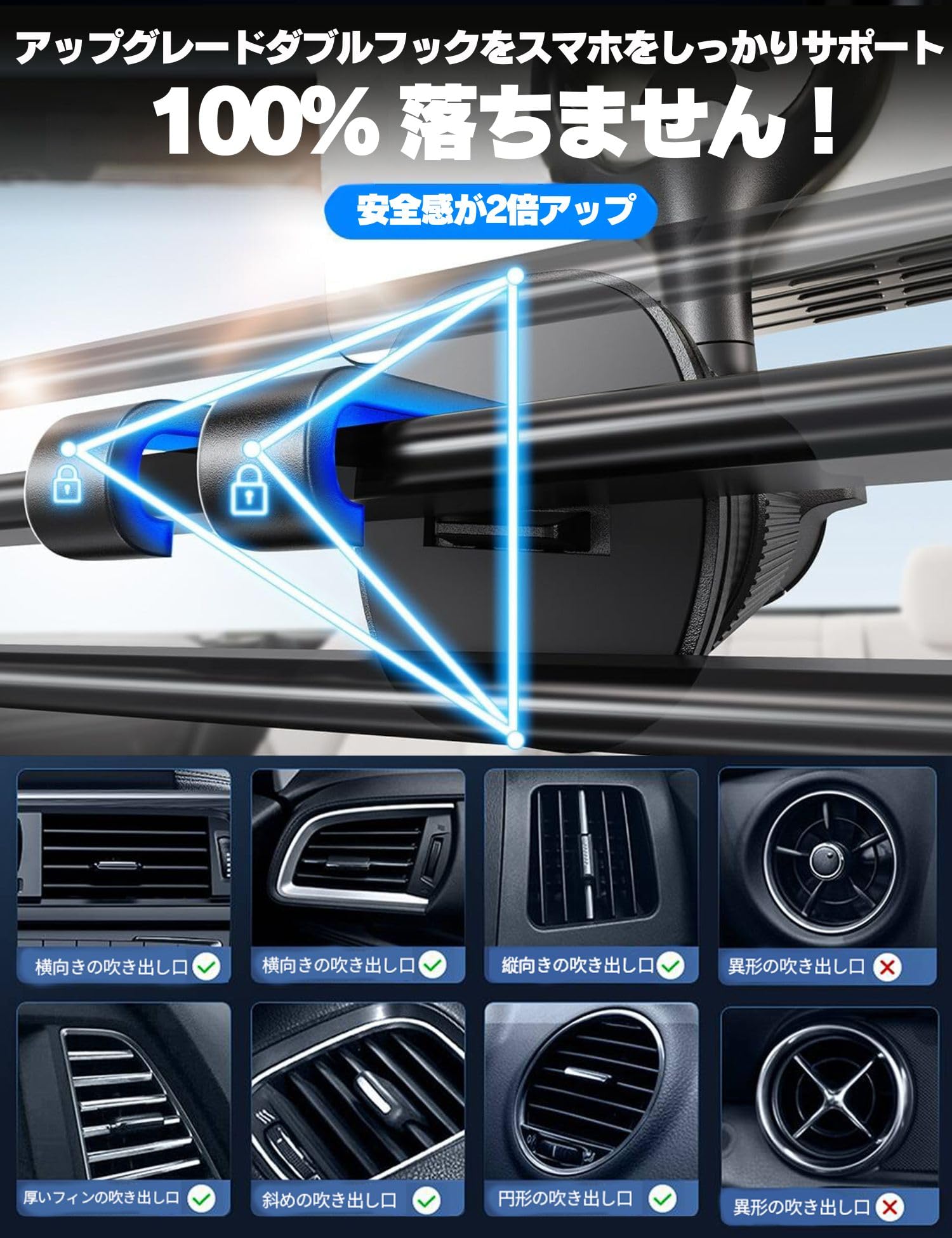 Amazon.co.jp: スマホホルダー 車 マグネット 車載 スマホスタンド 