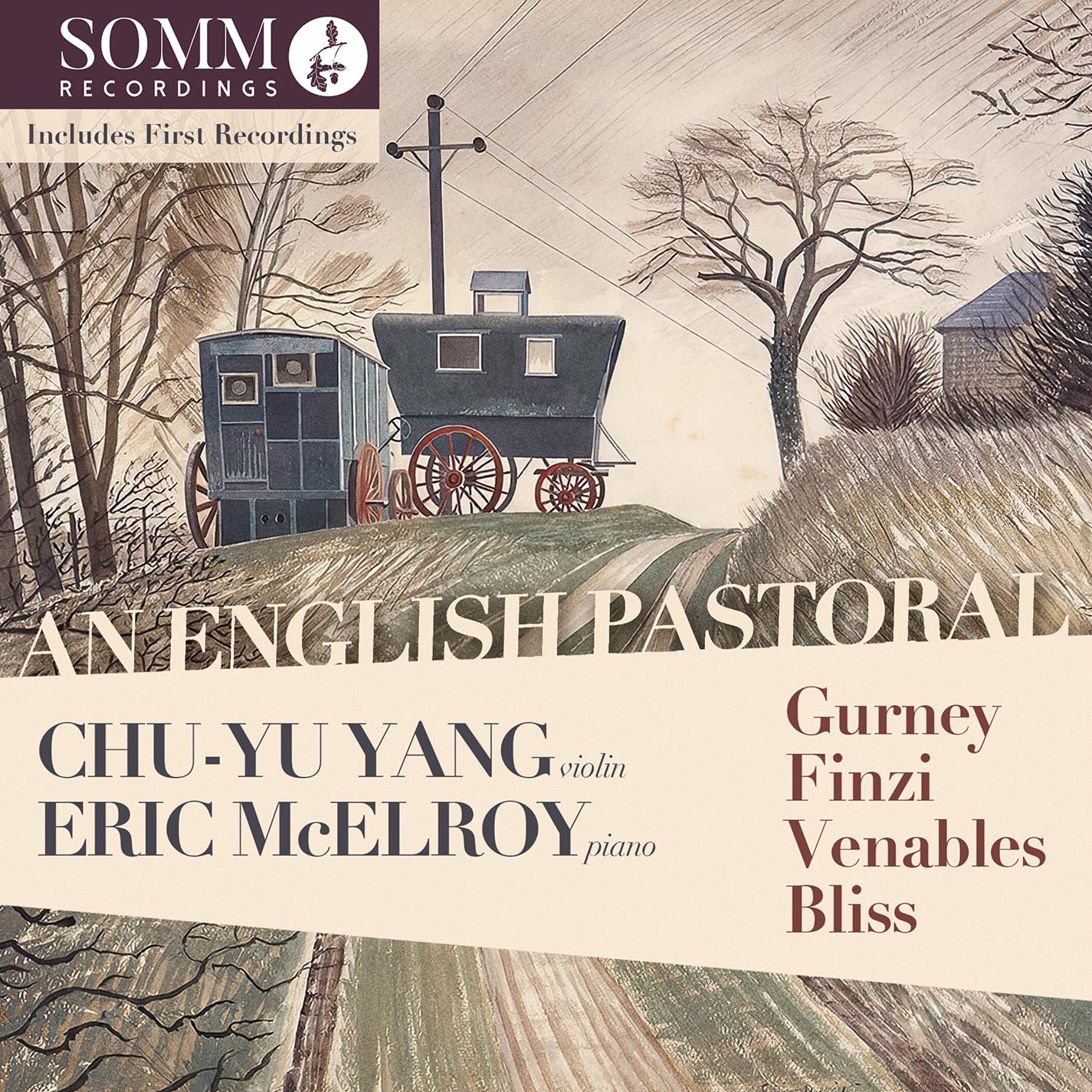 An English Pastoral (Ivor Gurney; Gerald Finzi; Ian Venables; Arthur Bliss)