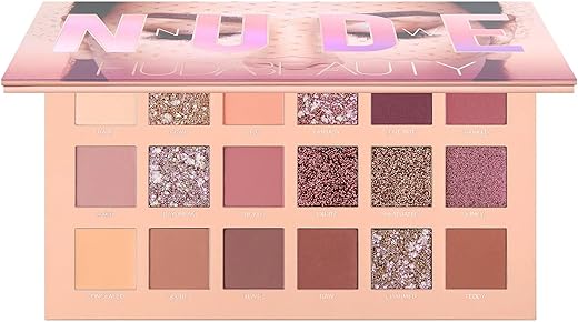 FLENGO; MADE FOR YOU Nude Eyeshadow Palette 18 Color Makeup Palette Highlighters Eye Make Up High Pigmented Professional Mattes and Shimmers
