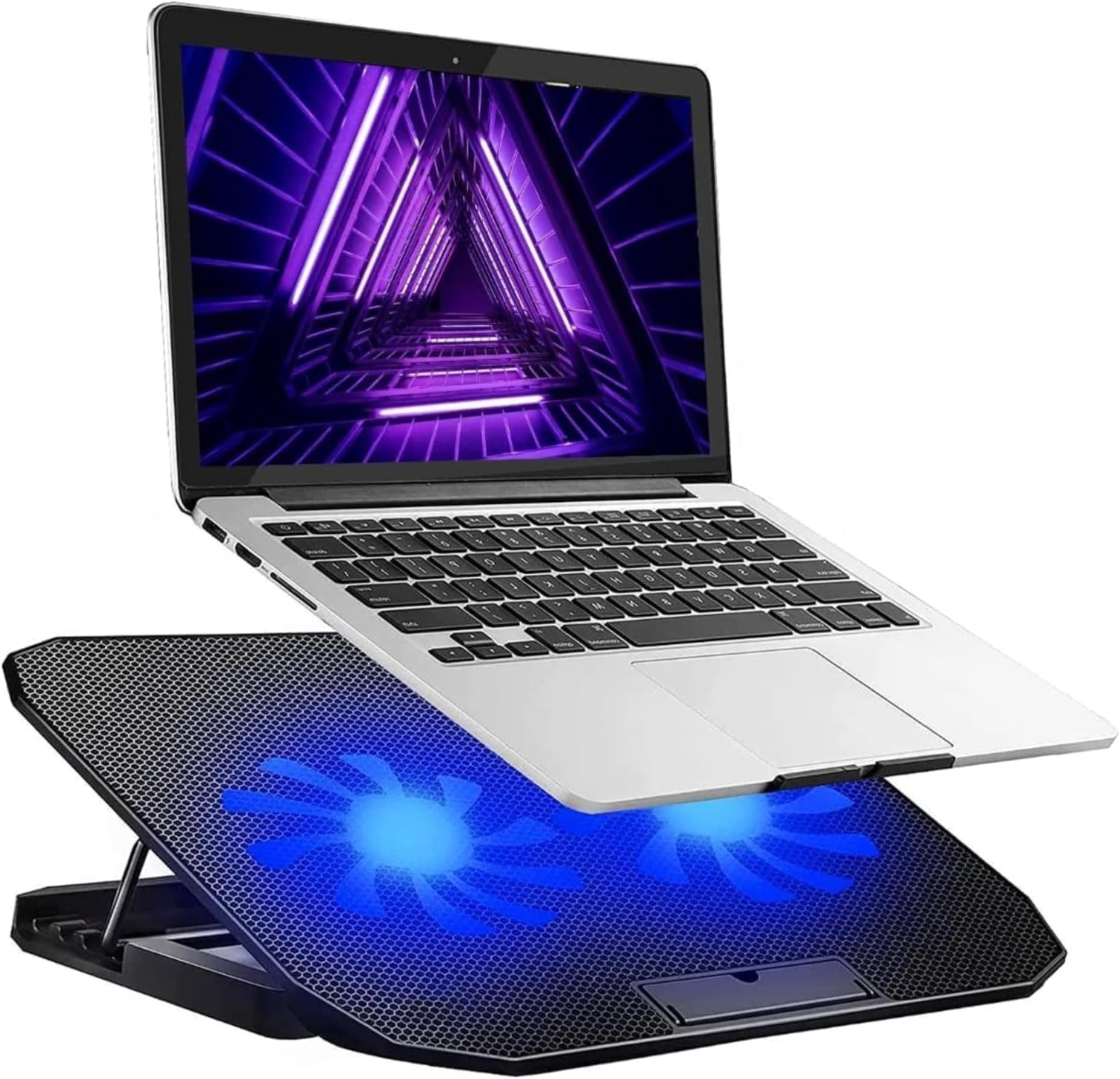 Trust 21962 Ziva Laptop Cooling Stand for Laptops up to 16inch, Black