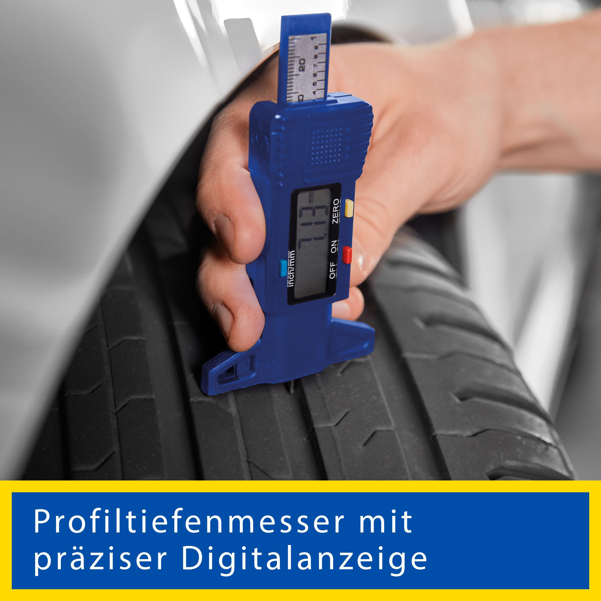 Goodyear Juego de cambio de ruedas, 11 piezas, llave dinamométrica + juego de 3 llaves de vaso + extensión + varios accesorios, caja negra