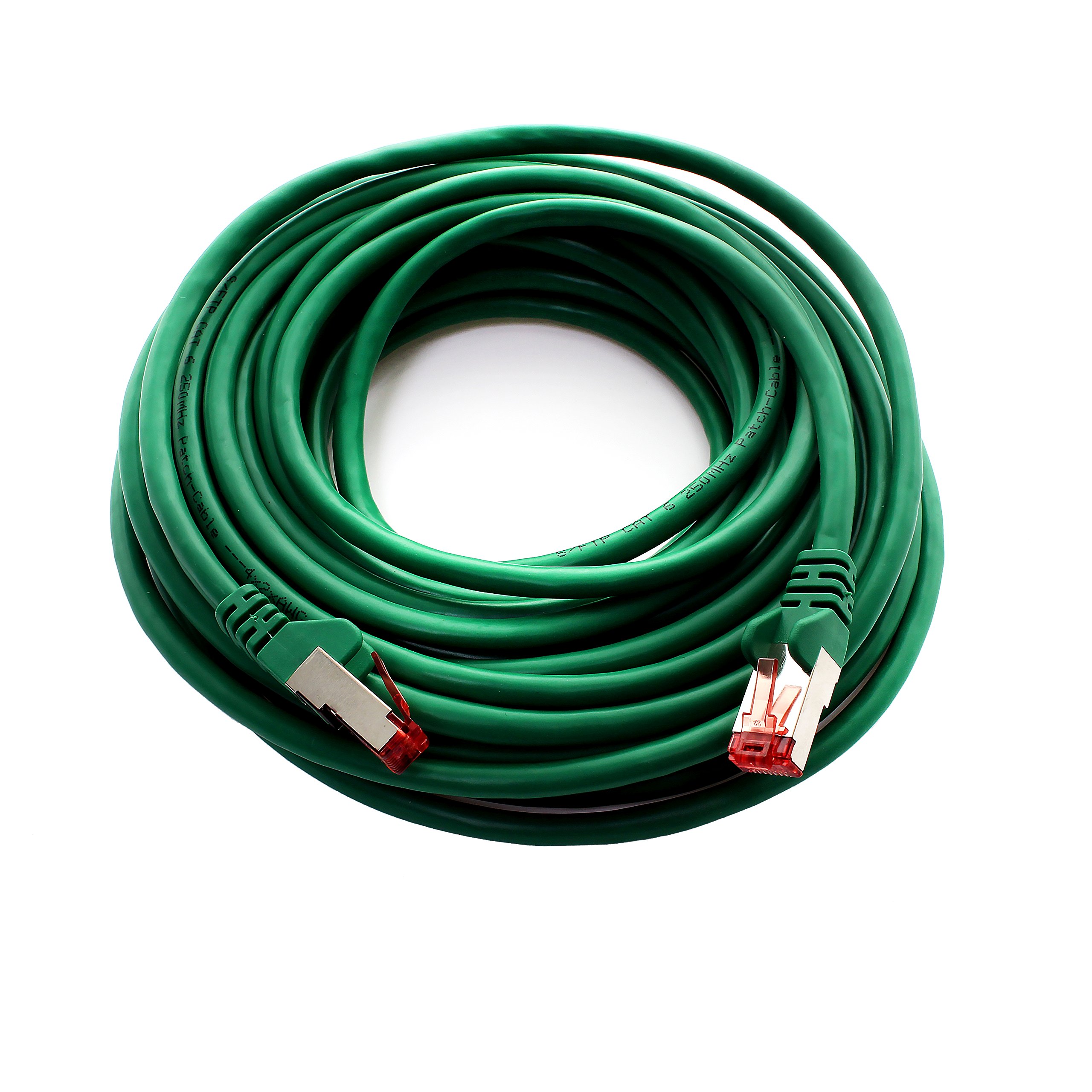 Kabel sieciowy Cat.6 2 m zielony - 5 x kabel Ethernetowy Lankabel Cat6 Lan kabel sieciowy Sftp Pimf kabel krosowy 1000 Mbit s