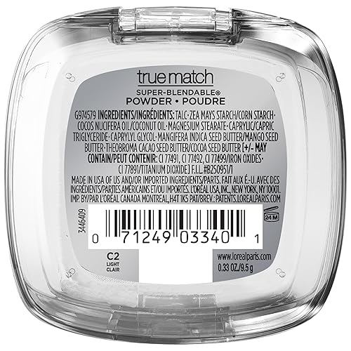 Miniatura 7 de L 'Oreal Paris, True Match, Polvo, 0.33 onzas, Marfil Natural