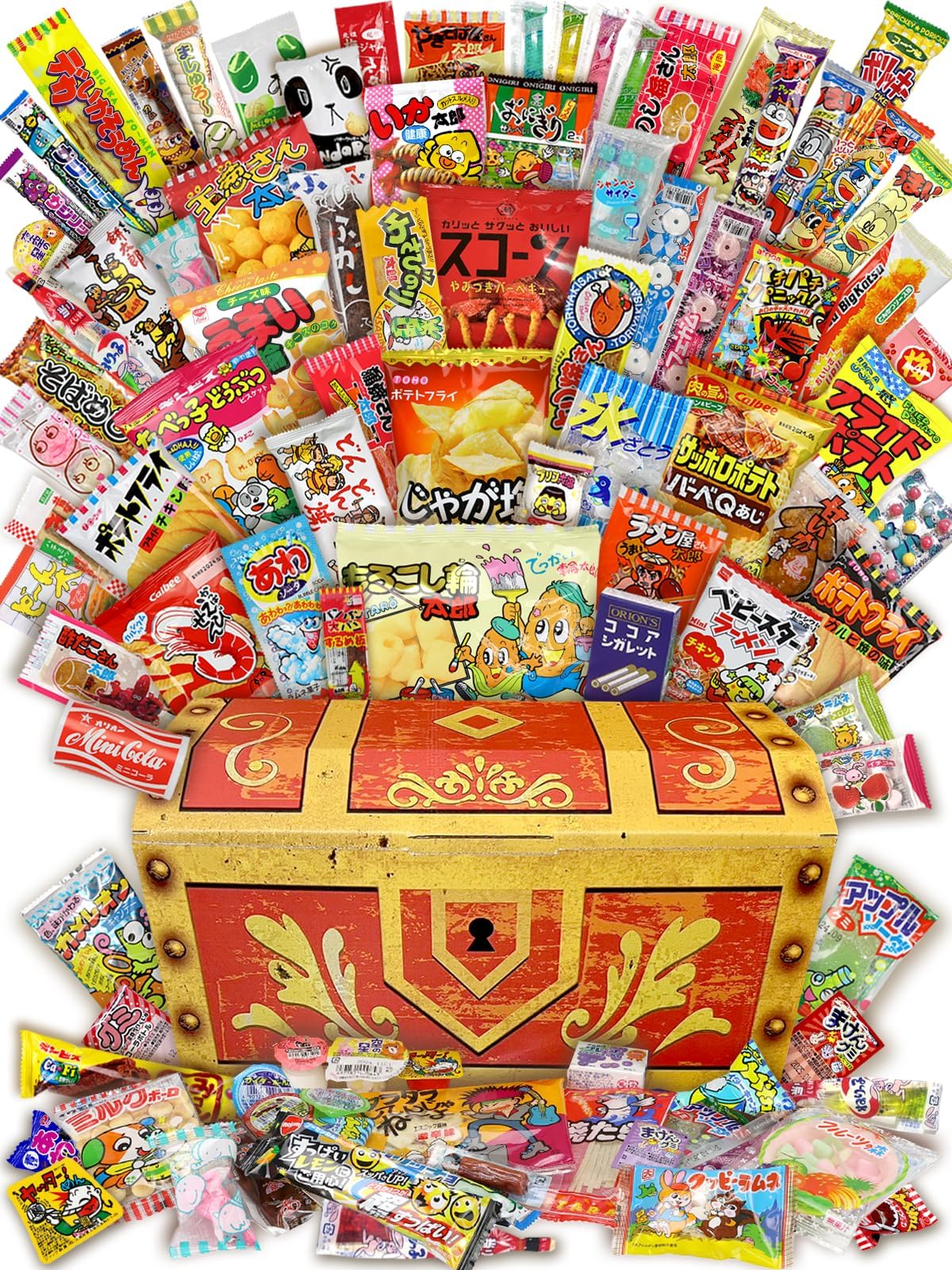 Amazon.co.jp: お菓子 駄菓子 詰め合わせ 最強88種 約1.2kg ギチギチ