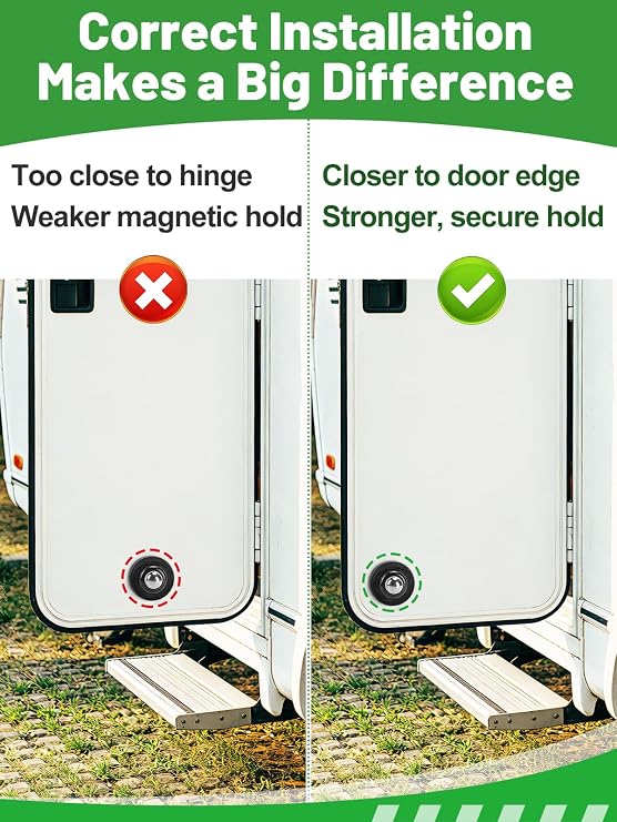 PAMASE Strong Magnetic RV Door Holder, 1 Pack