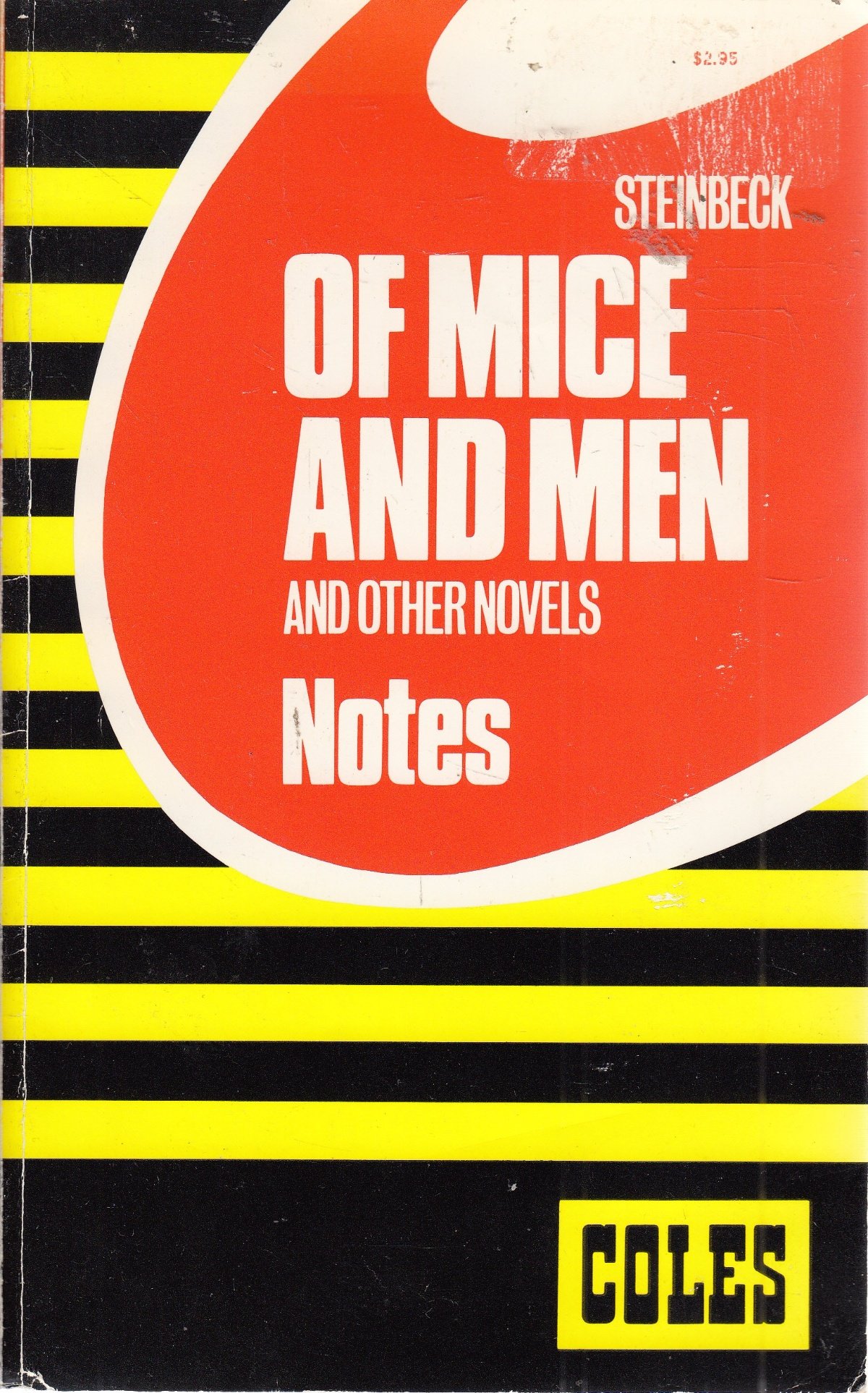 Of Mice and Men [Paperback] John Coles Notes Staff; Steinbeck