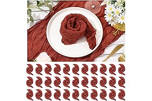 Mixweer Terracotta Table Napkins: Upscale Your Tablescapes with Rustic Charm