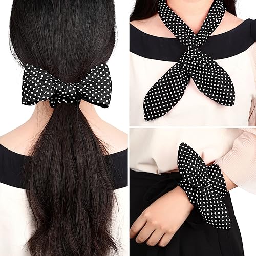 Miniatura 4 de Diadema para disfraz de lunares blancos, diadema de alambre, diadema de Halloween, diadema retro, accesorios para el cabello para mujeres y niñas