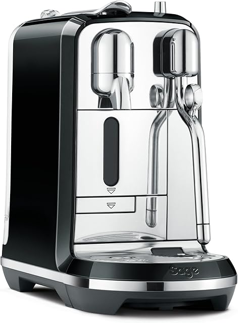 Nespresso Creatista Coffee Machine, Black by Sage