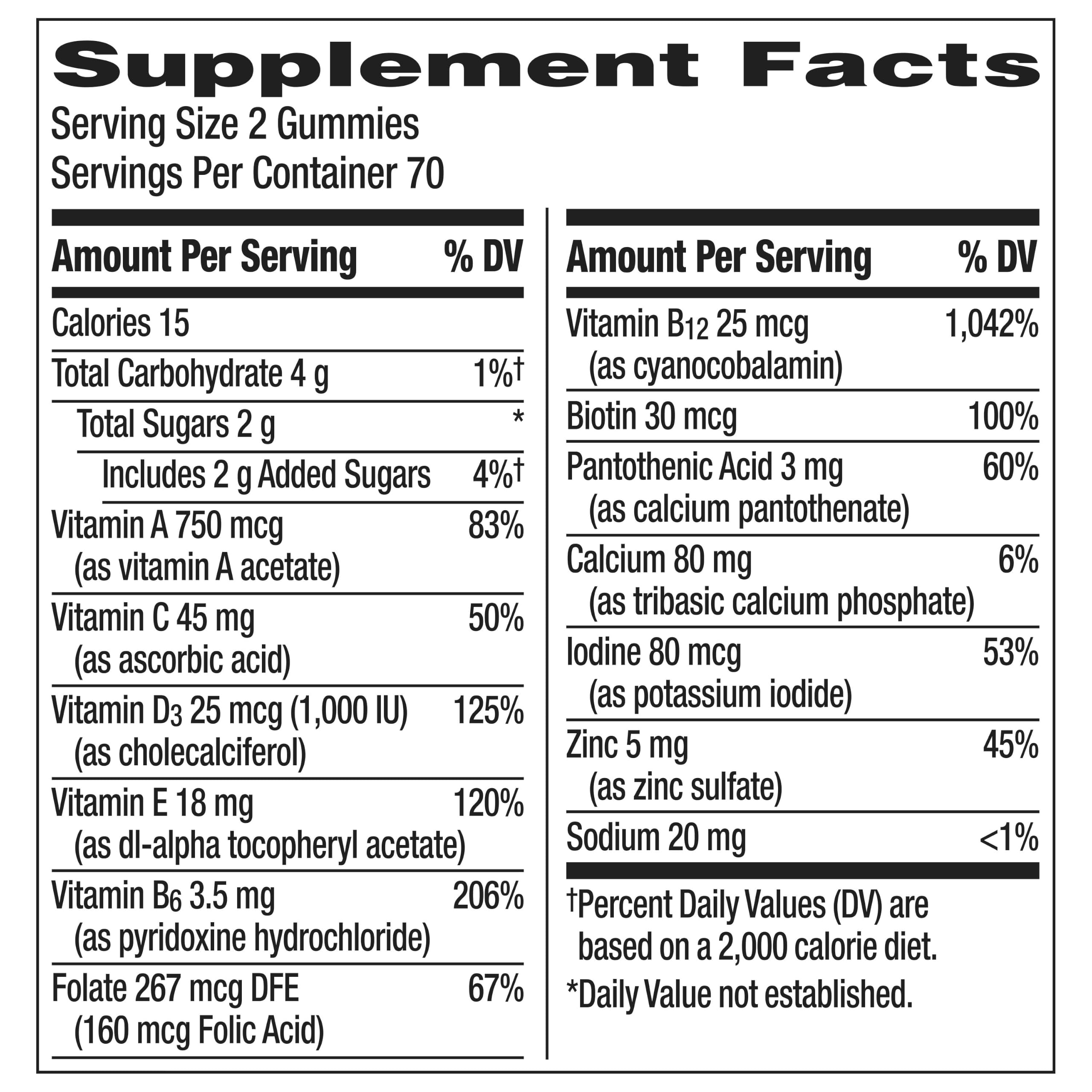 ​​Centrum Silver MultiGummies for Men 50+, 140 Count​ — Amazon image 8