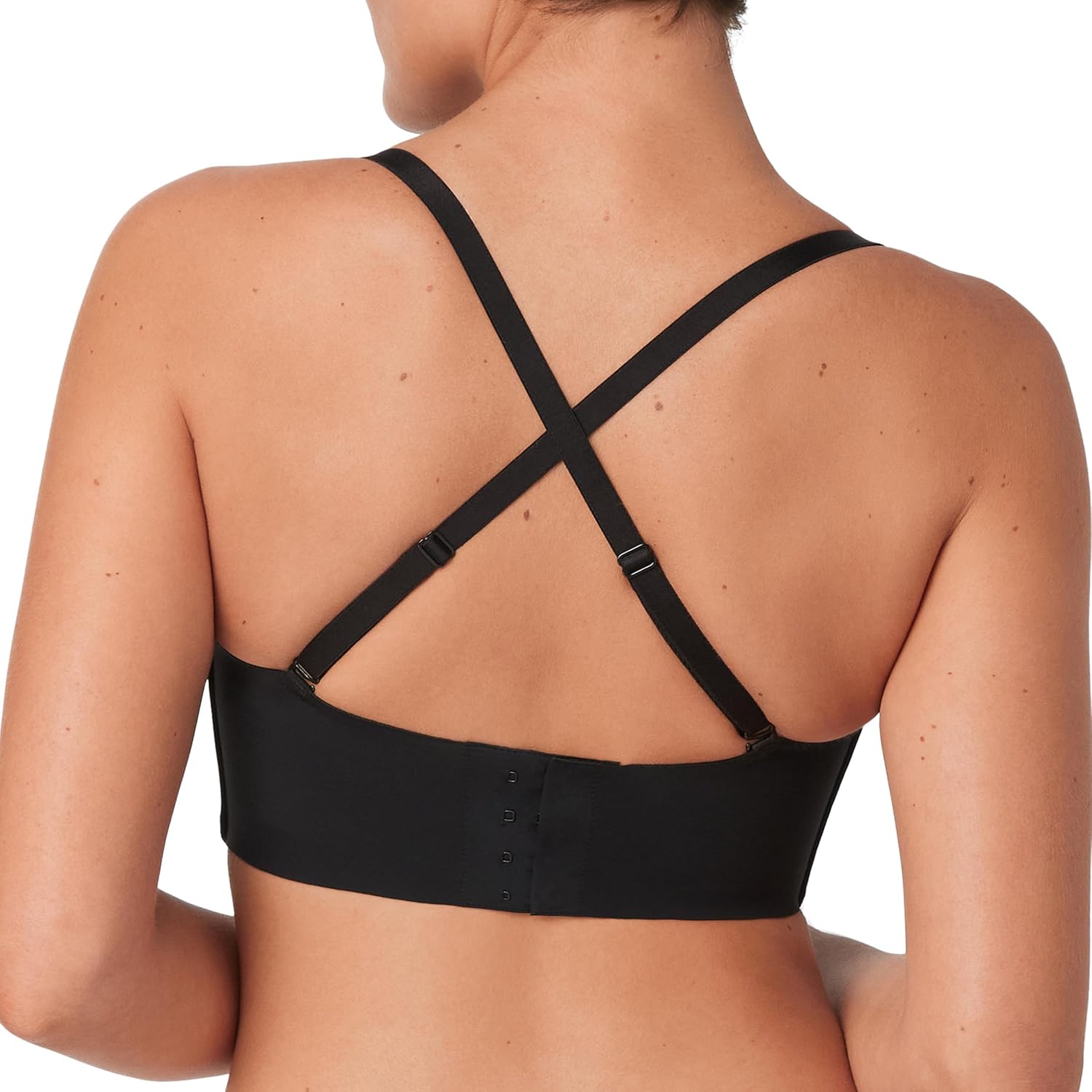 Maidenform Women's Pure Comfort Strapless, Stay-put Wireless, Full-coverage Convertible Bra - Image 4