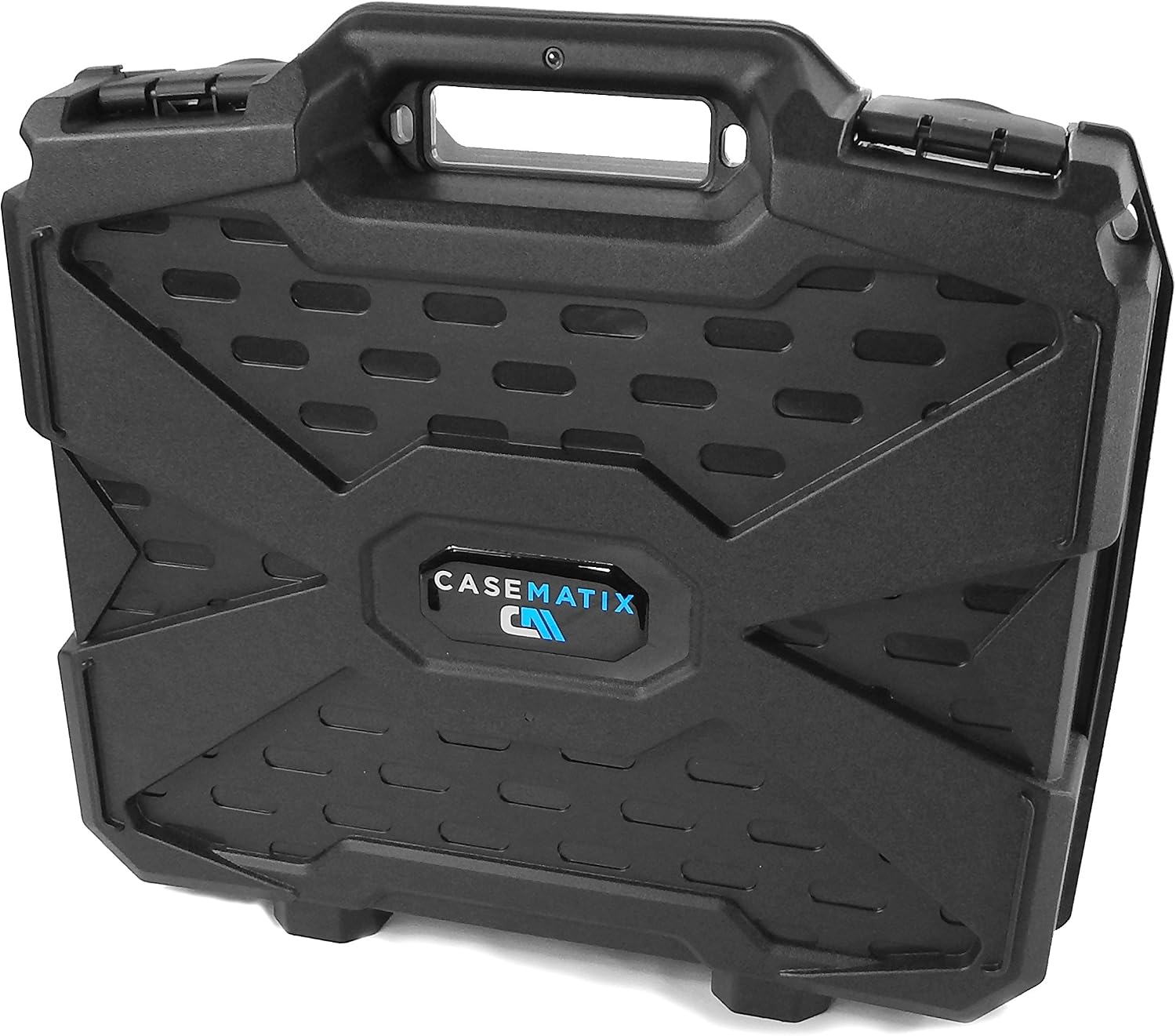 Best Promo CASEMATIX Video Projector Hard Case with Customizable Foam Compatible with Epson VS240, EX3240, VS345, VS340, VS335W, EX7240 Pro, EX5240 Pro - Durable Hard Shell Travel Case with Padlock Rings