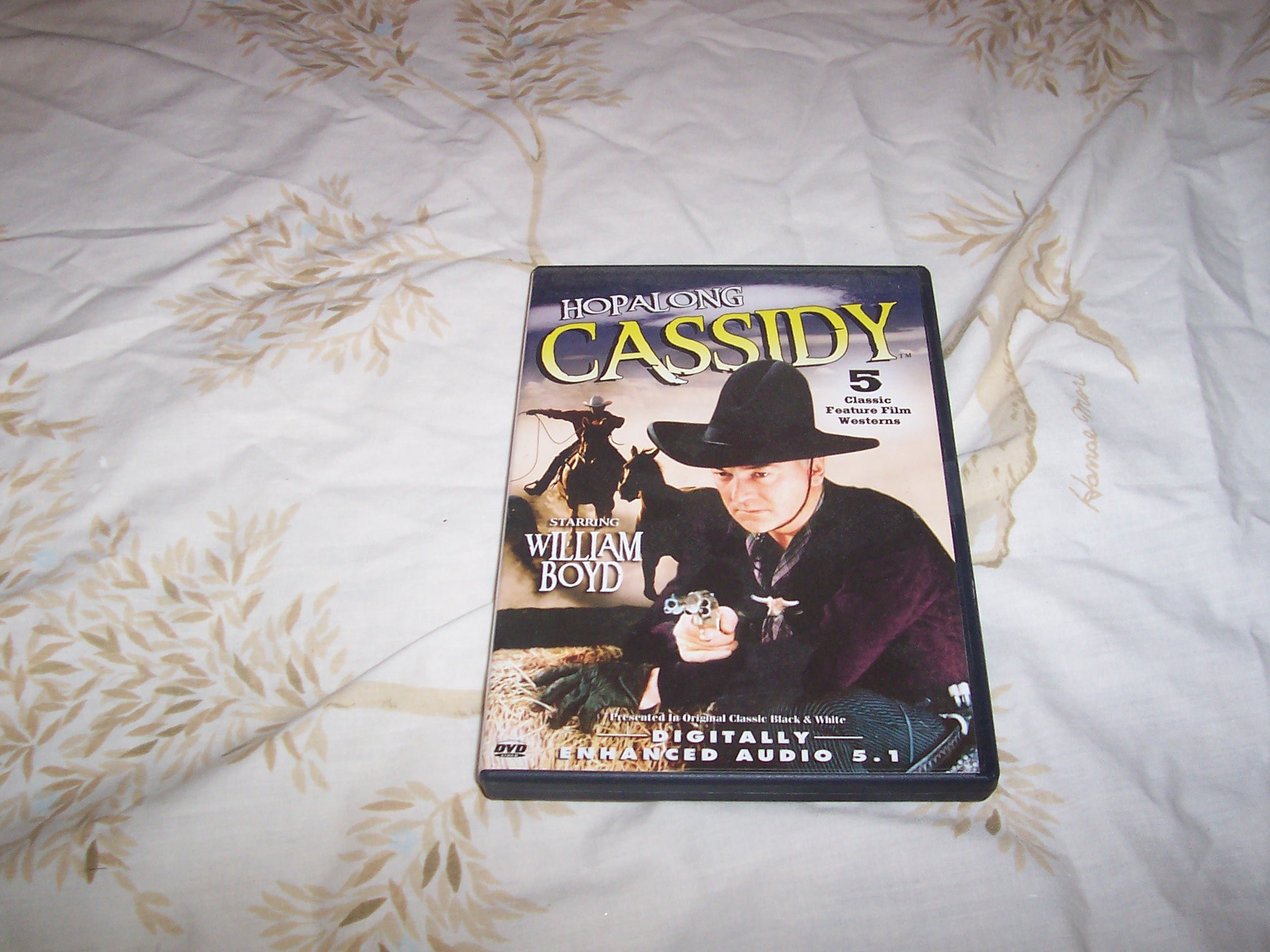 Hopalong Cassidy 2 DVD clásico western importación Reino Unido original