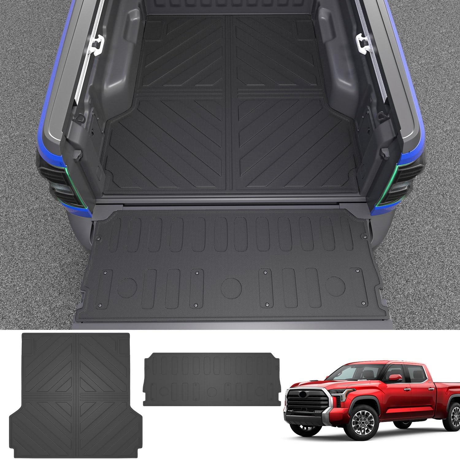 powoq Truck Bed Mat Compatible with 20222024 Ford Maverick
