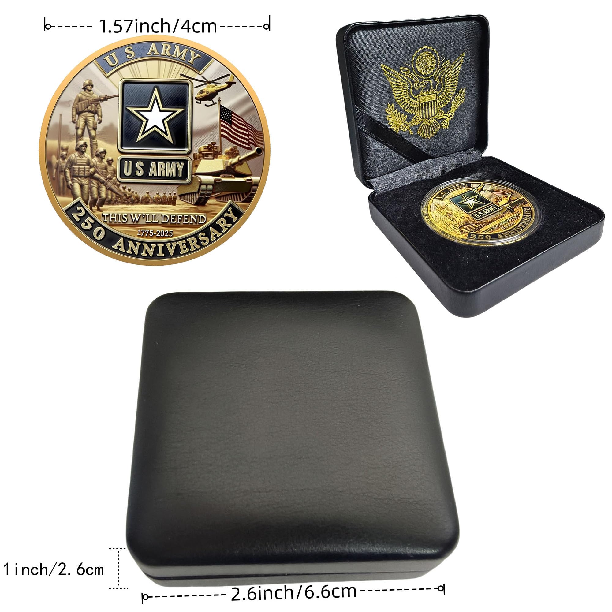 Amazon.com: Army 250th Anniversary Coin Navy 250th Anniversary