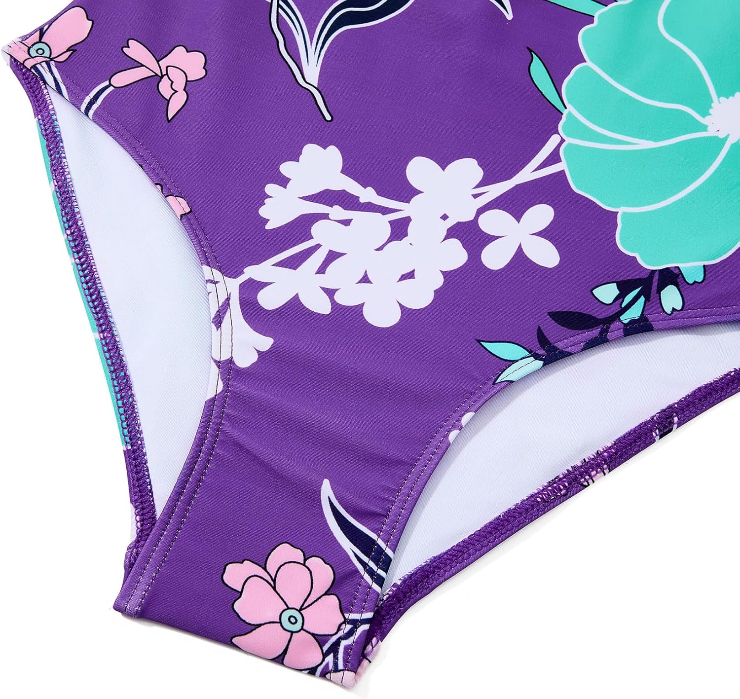 Girls One Piece Swimsuits Teens Bathing Suits Teen Swimsuits Quick Dry Halter Crossback Beach Sport UPF 50 Kids Swimwear - Image 4