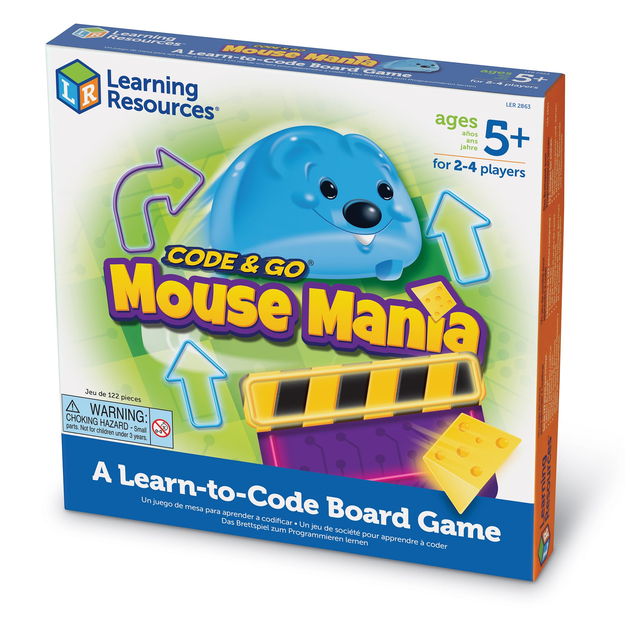 Learning Resources Tabellone di gioco Topomania Code & Go