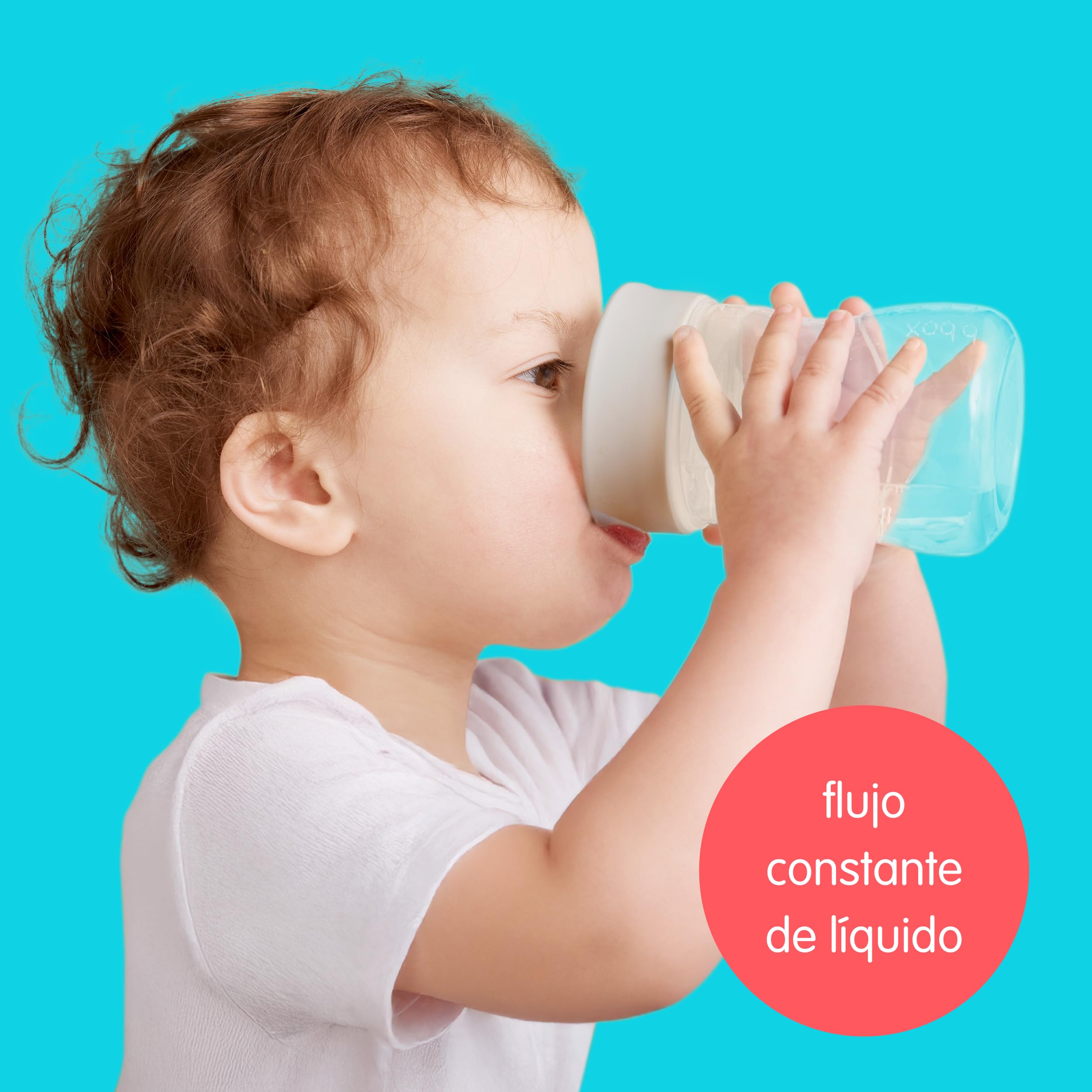 b.box Set ahorro 3 en 1 para niños pequeños | Una taza, tres tapas para apoyar el proceso de hidratación de bebés y niños pequeños. Sin BPA, apto para lavavajillas | Desde 4 meses | 240 ml