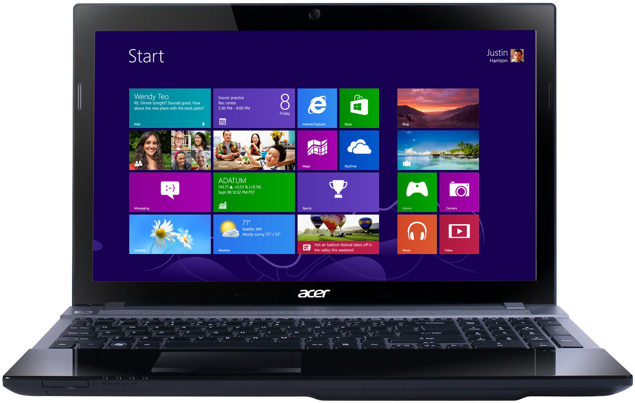 Acer Aspire V3-571 15.6-inch Laptop (Black) - (Intel Core i5 3210M