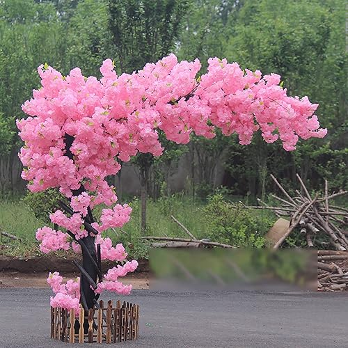 Decoración de flor de cerezo, árbol de flor de cerezo, árbol de cerezo llorón, árbol artificial, árbol de flor de cerezo artificial, plantas falsas