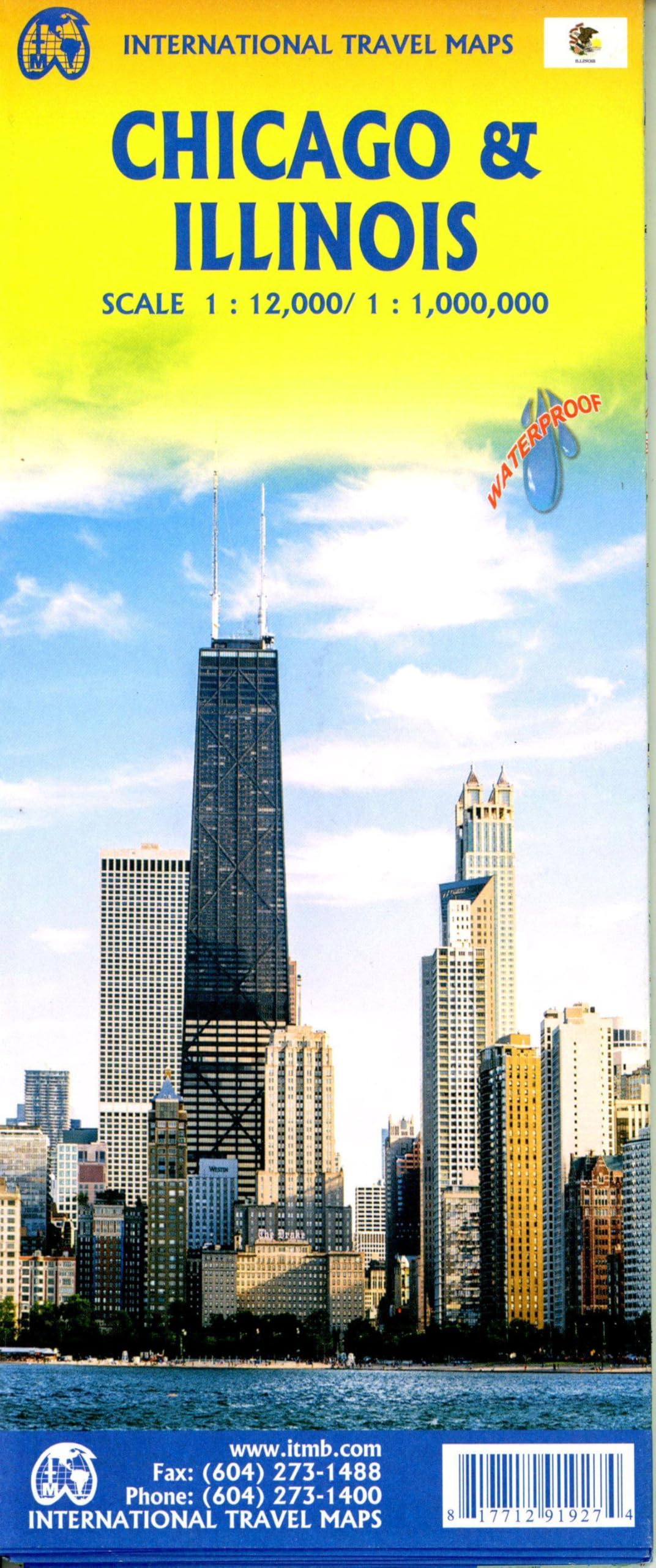 Chicago & Illinois: ITM Map 1:12000