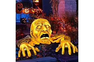 Spooky Vat---os Outdoor Halloween Decorations with Light
