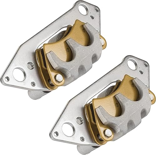 Caltric Pinza de freno delantera izquierda y derecha compatible con Polaris Ranger 900 Disel 4X4 2011-2012