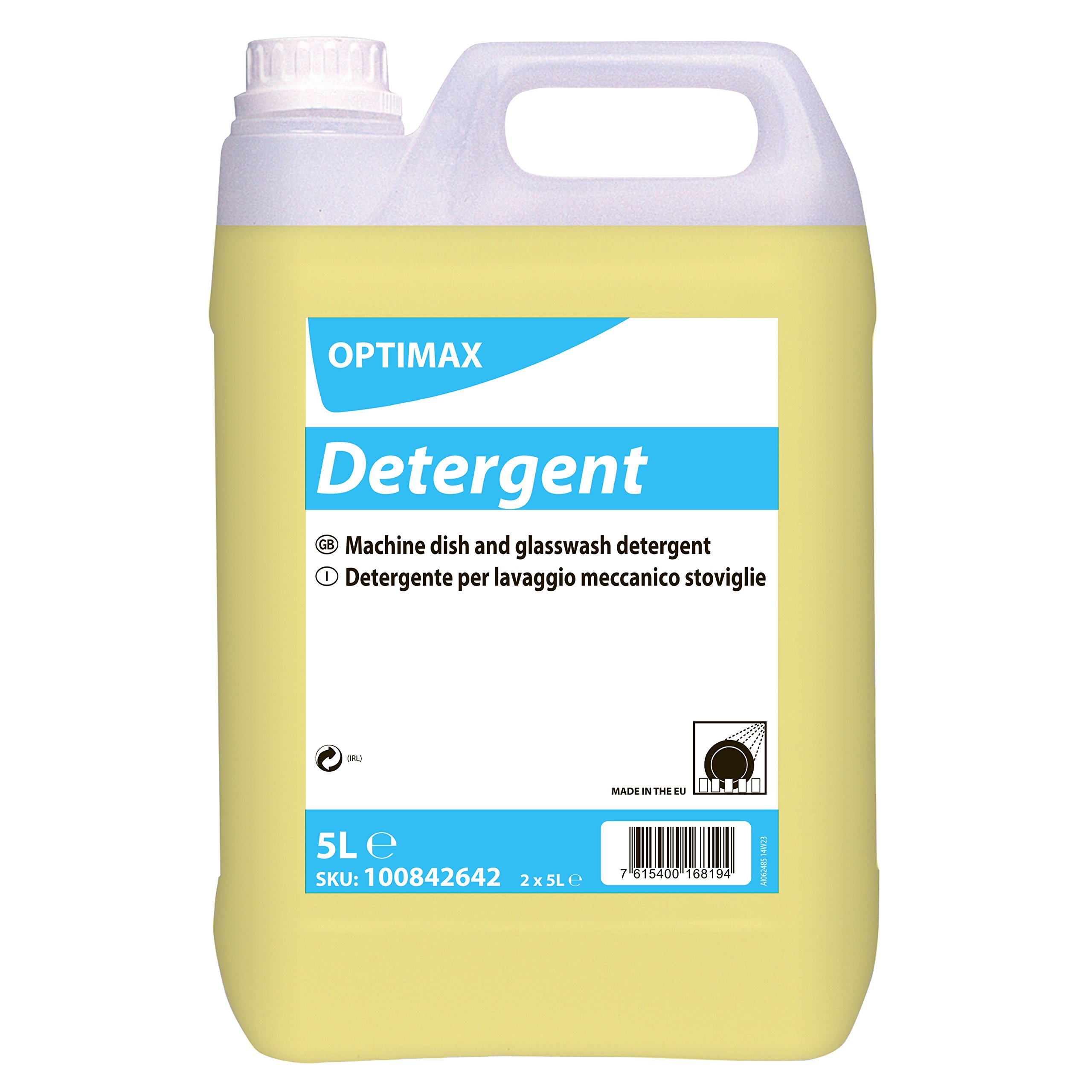 Diversey 100842642 Optimax Detersivo, 5 l (Confezione da 2)