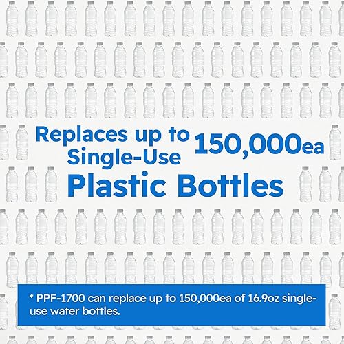 Miniatura 5 de Pureal Hybrid Home PPU-1700D - Sistema de filtro de agua para debajo del fregadero, 20 K galones, NSFANSI 42 y 372, filtro de polifosfato KDF de