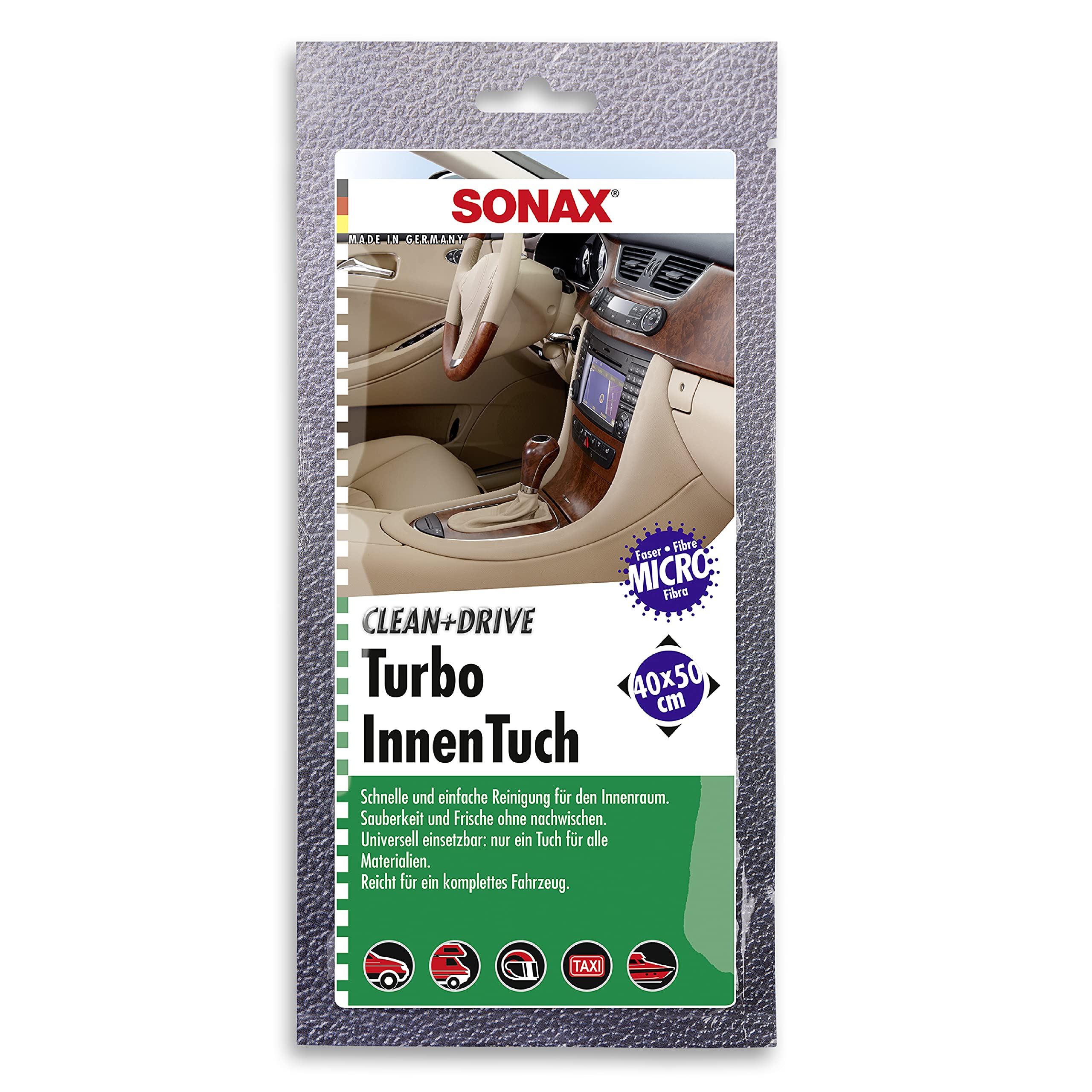 Panni Microfibra SONAX - Set 15 Pezzi Per Cura Auto E Lucidatura - Foto 3