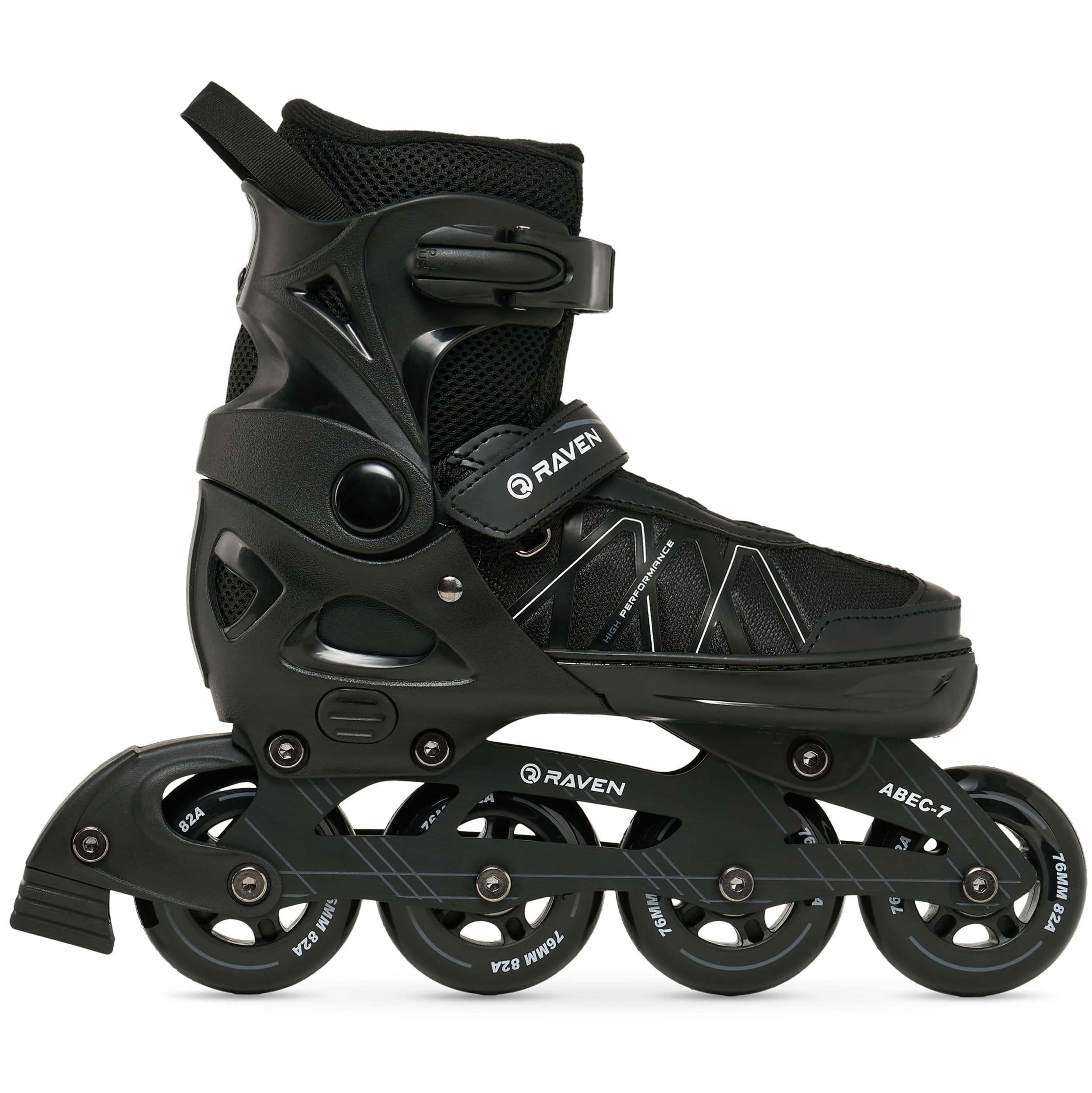 RAVEN Expert 2in1 Schlittschuhe Hockey Inline Skates Inliner für Kinder und Erwachsene verstellbar