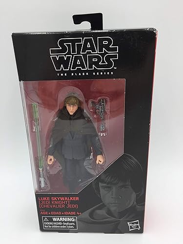 Star Wars The Black Series - Figura de acción de Luke Skywalker (Jedi Knight) de 6 pulgadas